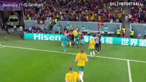 Australia Slip Away to Next Round after Shock Denmark - Highlights QATAR Fifa World Cup 2022