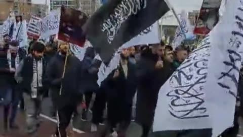 Muslims in Holland took to the streets to protest against the new Prime Minister of Holland.