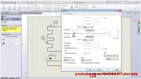 SolidWorks Drawing _ Drafting Tutorial for Beginners - 2 _ Drawing Sheet Format, Annotations, Table