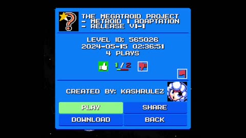 Mega Man Maker Level Highlight: "The Megatroid Project" by KashRulez