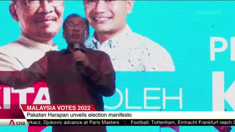 Malaysia general election: Pakatan Harapan unveils manifesto, cost of living high on the agenda