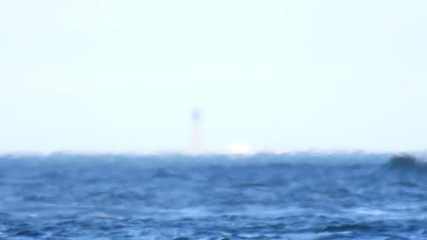 Petit Manan Lighthouse Eaten By Waves - A Lesson in Perspective