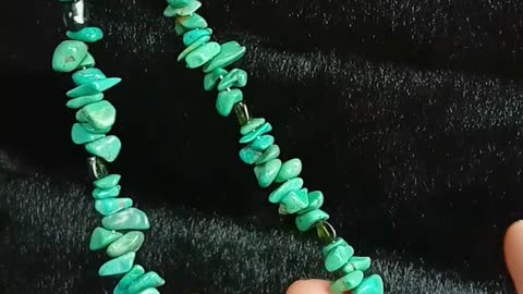 Turquoise dark green Tourmaline Rubellite Apyrite healing choker Statement Necklace Jewelry 04