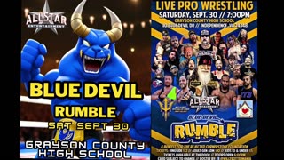 Yela Man Will Enter The Blue Devil Rumble 9/30/23