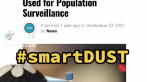 3 years ago 5G smartdust was super conspiracy