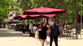 Spain swelters in record temperatures