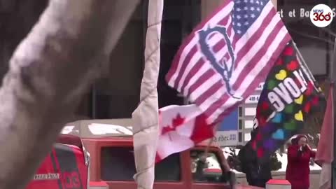 Canada: Vaccine mandate protesters shut down downtown Ottawa-