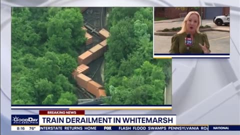 Pennsylvania- Train Carrying Hazardous Materials Derails Causing Homes to be Evacuated