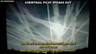Pilot chemtrail mluví o masových úmrtích