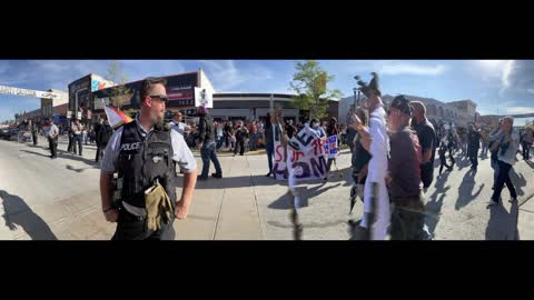 Antifa Takedown & Biker Action During Sturgis Motorcycle Rally!