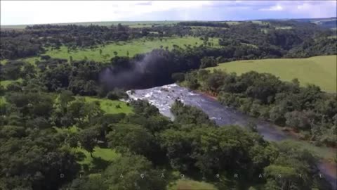 Cachoeira do Rio Claro cachoeira da fumaça
