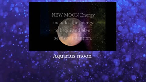 Aquarius moon, the Conjunction.