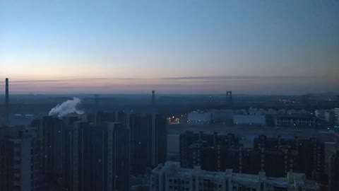Sunrise Timelapse in Beijing