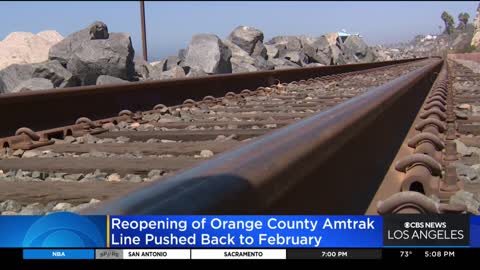 OC Amtrak reopening date pushed back to February