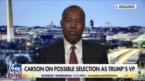 Ben Carson is being considered as a potential running mate for Trump.