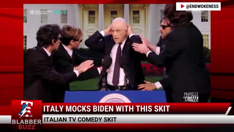 Italy Mocks Biden With This Skit