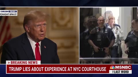 Lawrence: Trump lied that NYC court staff cried, but he was the one close to tears