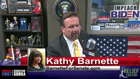 A nightmare for the Democrat Party. Kathy Barnette with Sebastian Gorka on AMERICA First