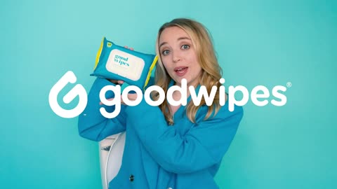 Goodwipes Flushable Butt Wipes Made w/Soothing Botanicals