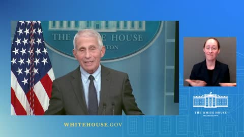 Fauci urges Americans to get vaccinated in final White House briefing before stepping down