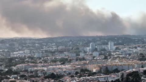 Over 500 Portuguese firefighters deployed outside Lisbon to combat wildfires