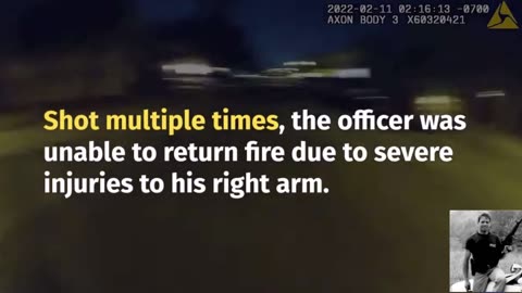 Police Officer Ambushed & Shot for No reason