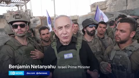 Gaza update: Netanyahu visits troops inside Gaza | DW News