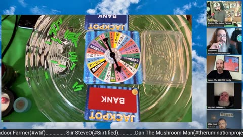 The Indoor Farmer Game Night #17! Round 2 Wheel Of Fortune Bingo Tournament!