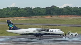 ATR72-600 PR-AKN pushback