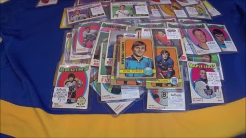 Large OPC Hockey card buy at St. Jacobs Antique MArket