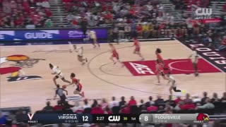 Paris Clark Steals & Scores in a Flash! #NCAAWBB Highlights | UVA Highlights