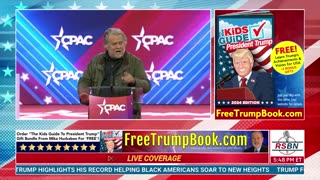 CPAC 2024: Steve Bannon Addresses CPAC (Full Speech)