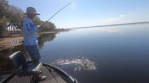 Lake Yale Florida Bass Fishing Trip with Scotty