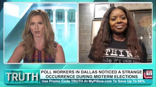 POLL WORKERS IN DALLAS NOTICED A STRANGE OCCURRENCE DURING MIDTERM ELECTIONS