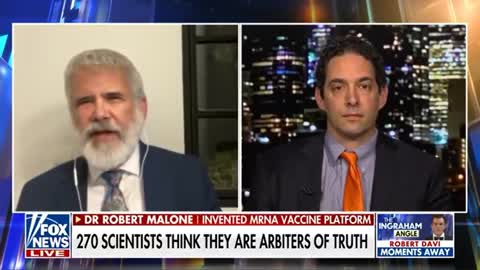 Dr. Robert Malone Responds After Attack LIVE On AIR By Alex Berenson