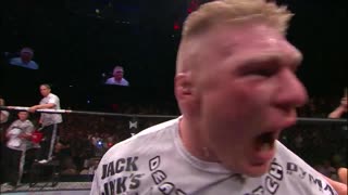 Brock Lesnar Avenges His Loss To Frank Mir