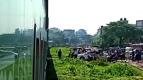 Journey by train in Bangladesh Jo Jahid official