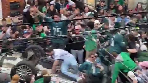 No major disasters in Philadelphia recently, and so Eagles fans decided to create one…