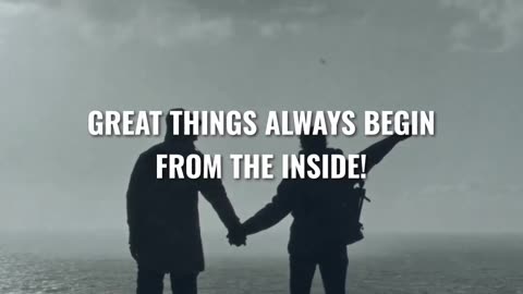 Great things begin from inside 💠