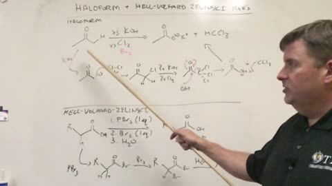The Haloform & HVZ Reaction
