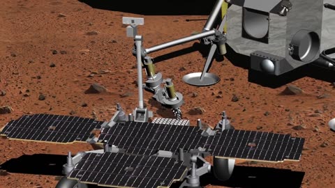 Mars Sample Return Conceptual Animation