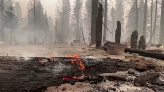 Wildfire continues to ravage parts of California