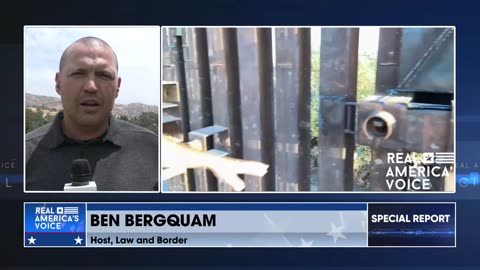 Ben Bergquam Discovers Wide Open Gate in Border Wall