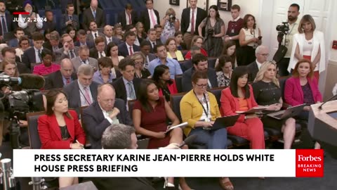 Absolutely Not- Karine Jean-Pierre Fires Back At Reporter Questioning Bidens Mental Fitness