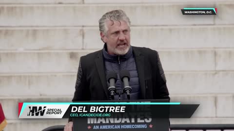 Del Bigtree Full Speech | Defeat The Mandates DC