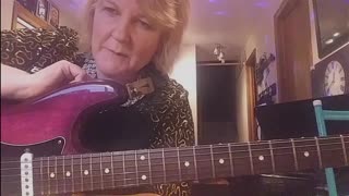 Piano Man- Billy Joel guitar lesson by Cari Dell