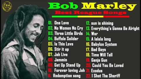 Bob Marley Bests Greatest Hits Reggae songs 2022 Full Album Mix of Bob Marley Best Songs