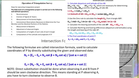 Geodetic Surveying, Spherical Excess, and Coordinate System Datums explained in 2 mins