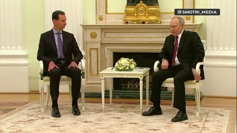 Putin met Assad in Moscow