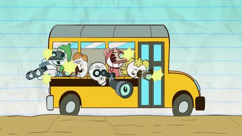 Pencilmate's Bus Goes Bonkers!